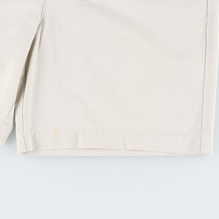Ralph Lauren POLO by Ralph Lauren PHILIP SHORT Chino Shorts, Men's Size W36 cotton ivory Vintage Second Hand