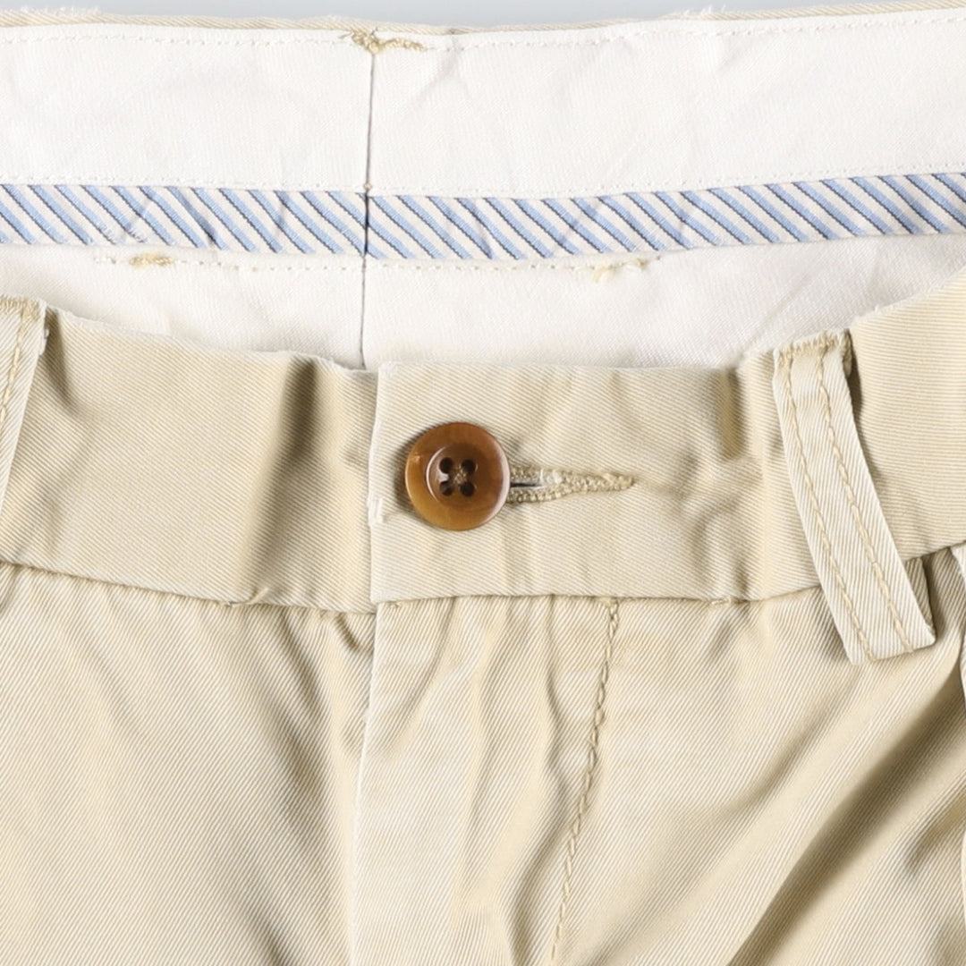 Ralph Lauren POLO by Ralph Lauren Two-pleat Chino Shorts Shorts Men's W32 equivalent cotton Beige type Vintage Second Hand