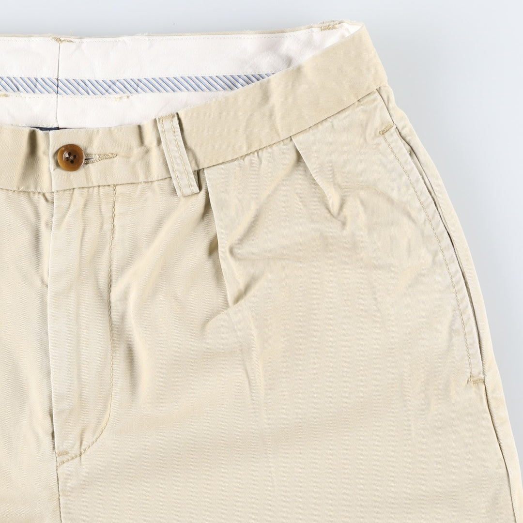 Ralph Lauren POLO by Ralph Lauren Two-pleat Chino Shorts Shorts Men's W32 equivalent cotton Beige type Vintage Second Hand