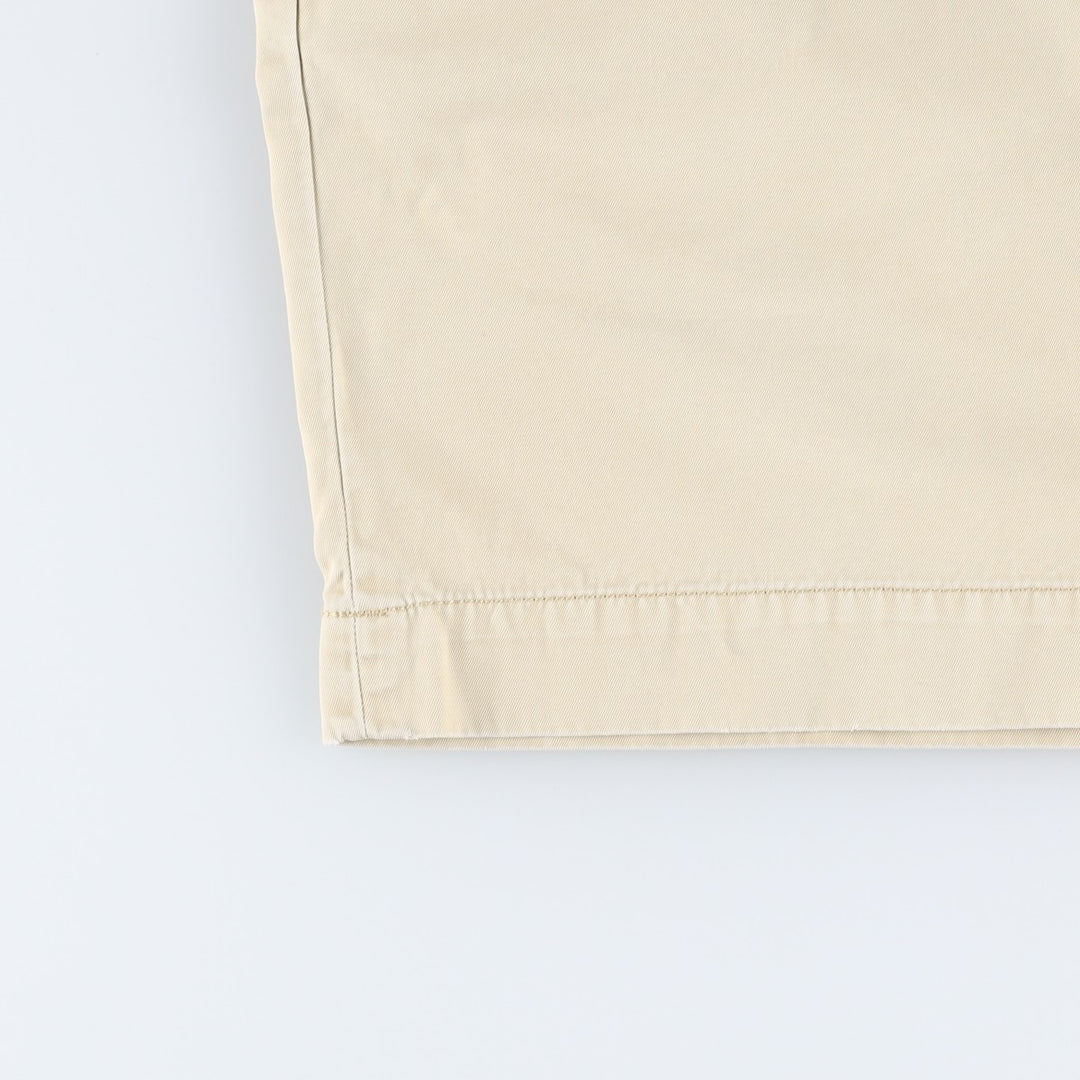 Ralph Lauren POLO by Ralph Lauren Two-pleat Chino Shorts Shorts Men's W32 equivalent cotton Beige type Vintage Second Hand