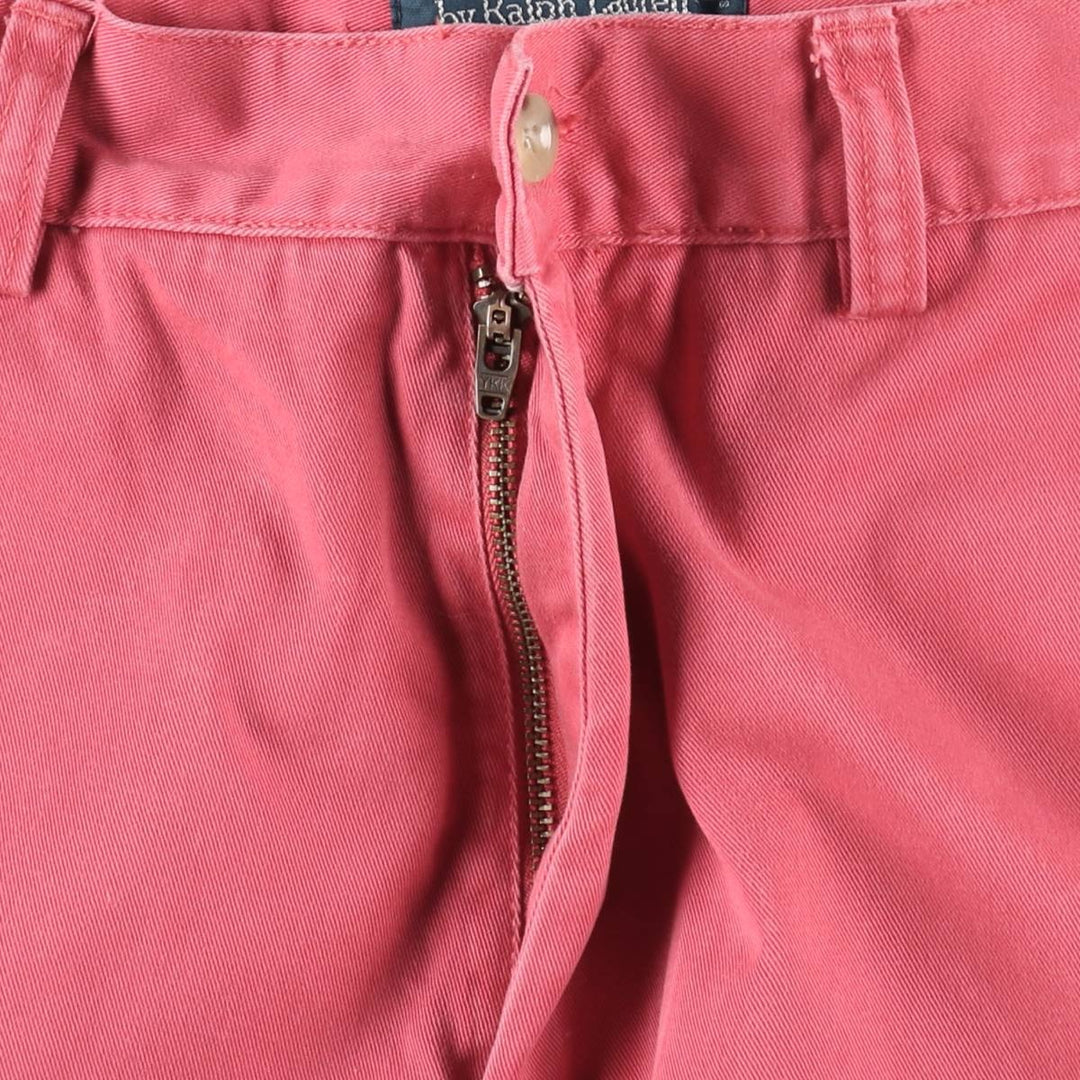 Ralph Lauren POLO by Ralph Lauren Chino Shorts Shorts Men's W34 equivalent cotton red type Vintage Second Hand