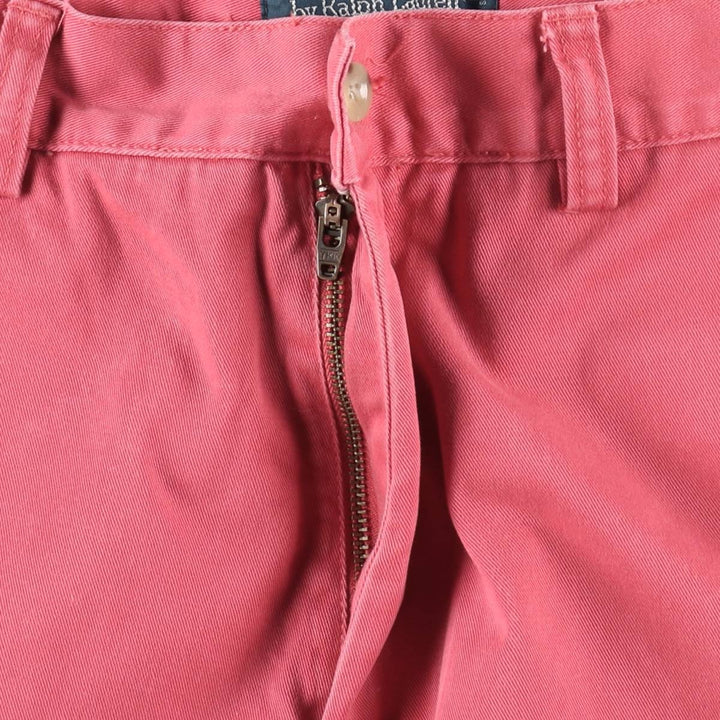 Ralph Lauren POLO by Ralph Lauren Chino Shorts Shorts Men's W34 equivalent cotton red type Vintage Second Hand