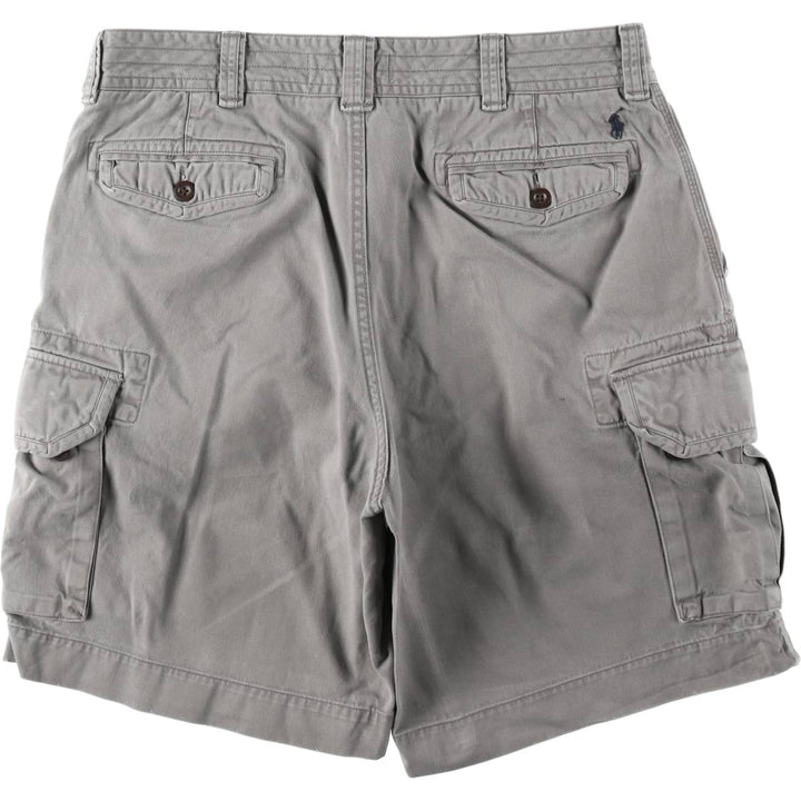 Ralph Lauren POLO by Ralph Lauren cargo shorts, short pants, men's size w38 cotton gray type Vintage Second Hand