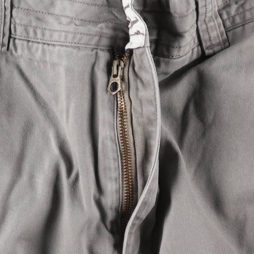 Ralph Lauren POLO by Ralph Lauren cargo shorts, short pants, men's size w38 cotton gray type Vintage Second Hand