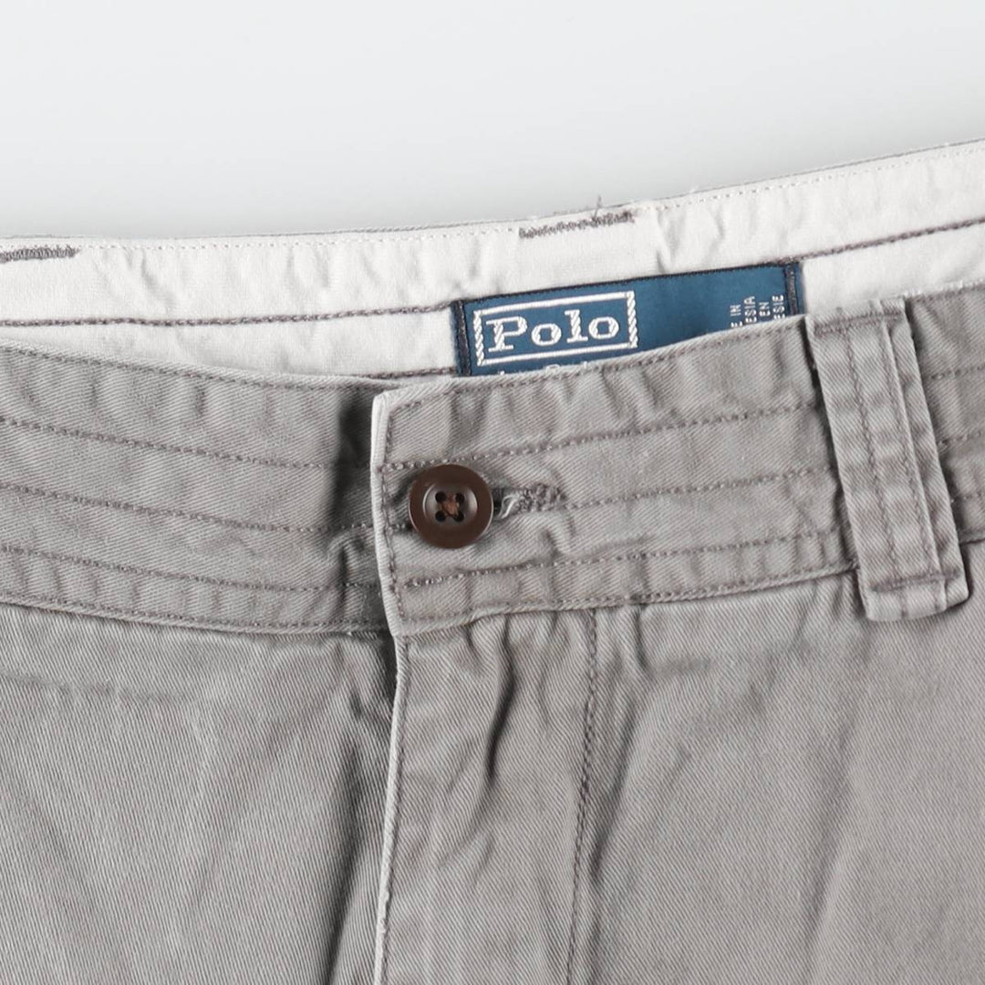 Ralph Lauren POLO by Ralph Lauren cargo shorts, short pants, men's size w38 cotton gray type Vintage Second Hand