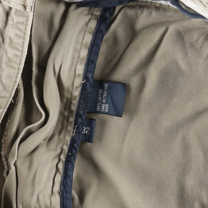 Ralph Lauren POLO by Ralph Lauren cargo shorts, half pants, men's size w32 cotton Beige type Vintage Second Hand