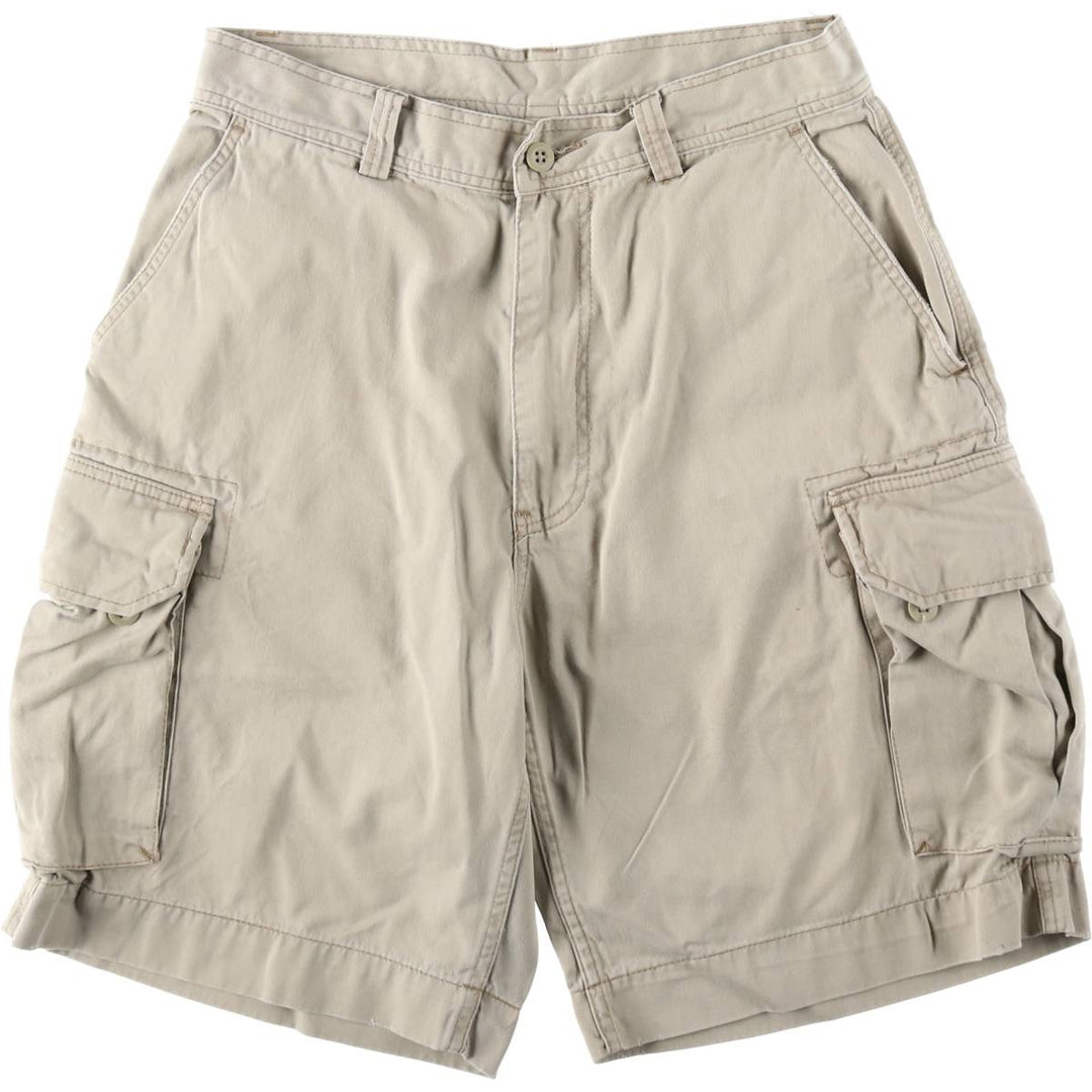 Ralph Lauren POLO by Ralph Lauren Chino Cargo Shorts, Men's Size W31 (approx.) cotton Beige type Vintage Second Hand
