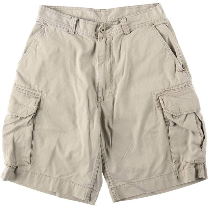 Ralph Lauren POLO by Ralph Lauren Chino Cargo Shorts, Men's Size W31 (approx.) cotton Beige type Vintage Second Hand