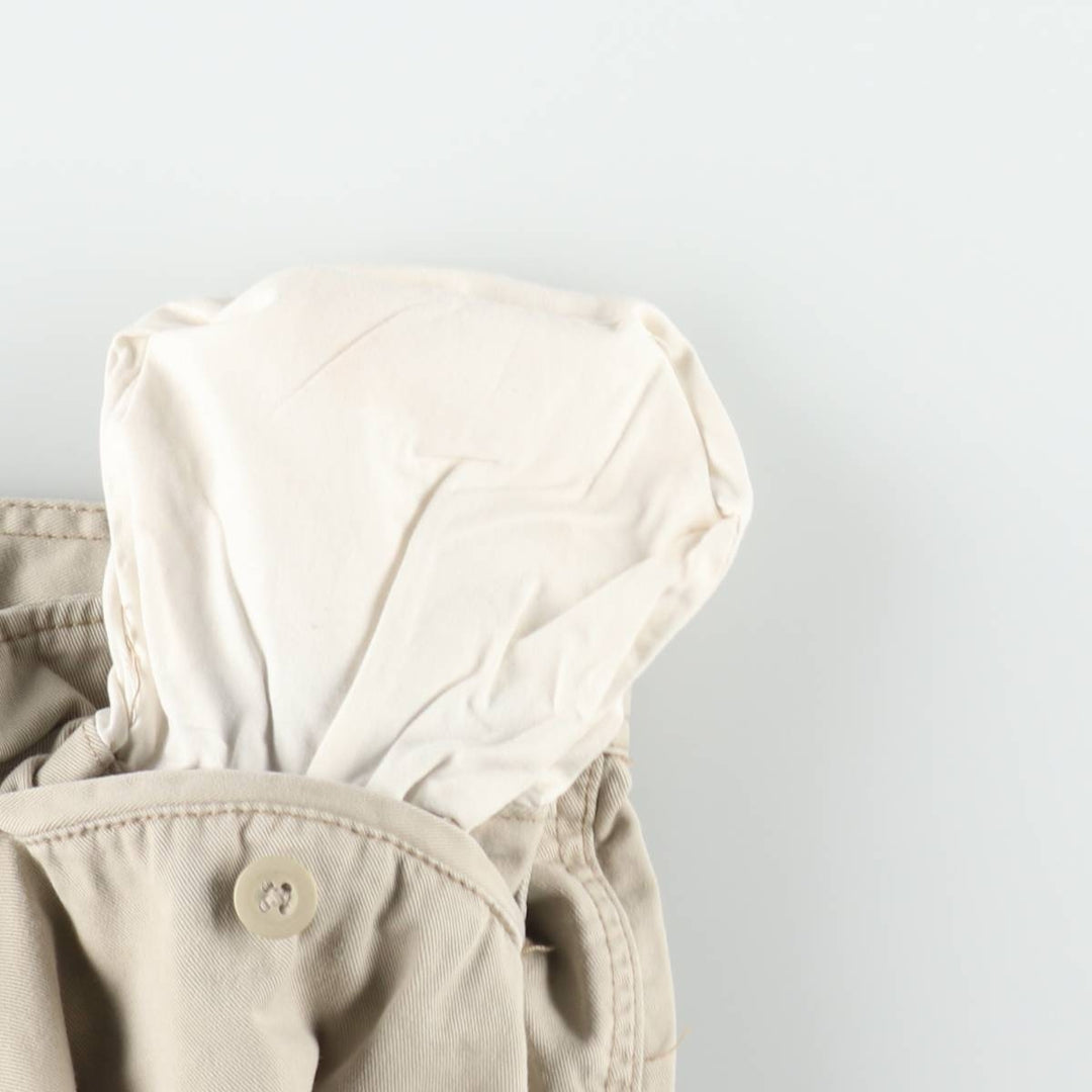 Ralph Lauren POLO by Ralph Lauren Chino Cargo Shorts, Men's Size W31 (approx.) cotton Beige type Vintage Second Hand