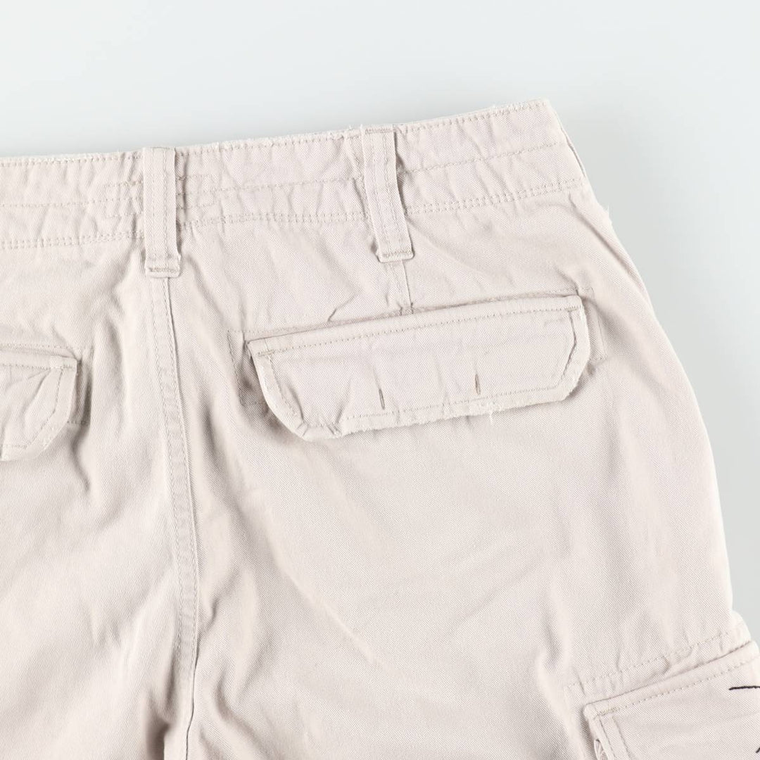 2000'S Ralph Lauren POLO JEANS COMPANY cargo shorts, men's size W33 (approx.) cotton Beige type Vintage Second Hand