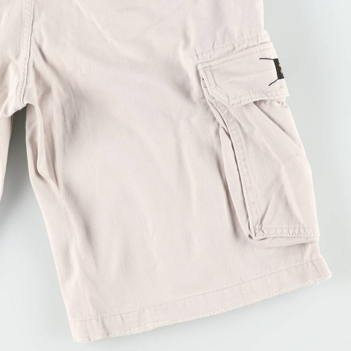 2000'S Ralph Lauren POLO JEANS COMPANY cargo shorts, men's size W33 (approx.) cotton Beige type Vintage Second Hand