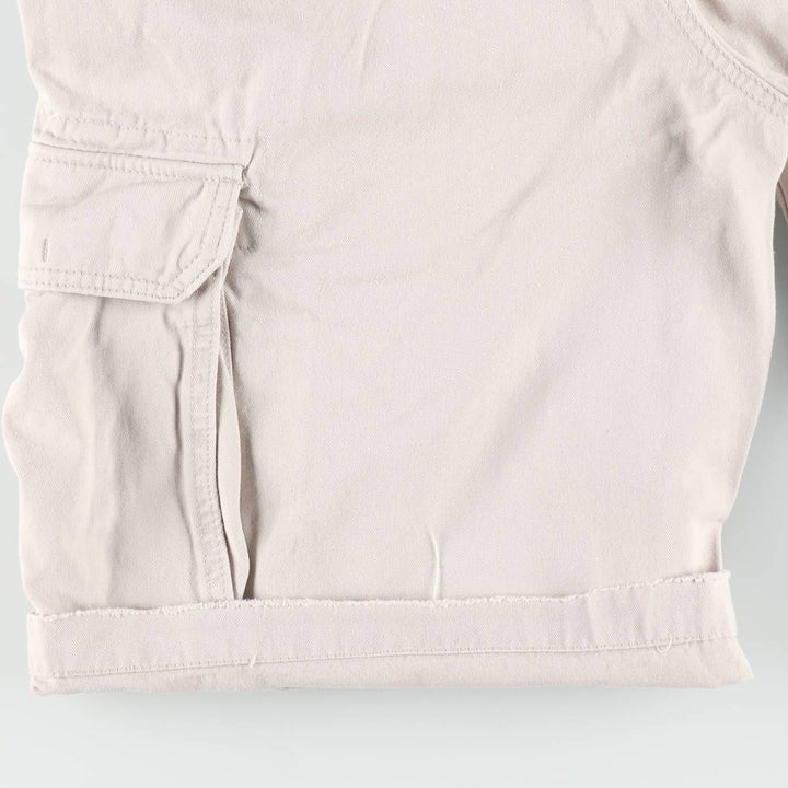 2000'S Ralph Lauren POLO JEANS COMPANY cargo shorts, men's size W33 (approx.) cotton Beige type Vintage Second Hand