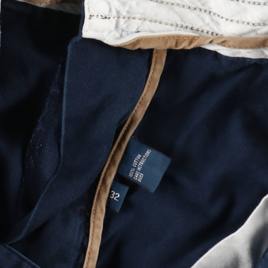 Ralph Lauren POLO by Ralph Lauren cargo shorts, half pants, men's size w33 cotton Navy blue Vintage Second Hand