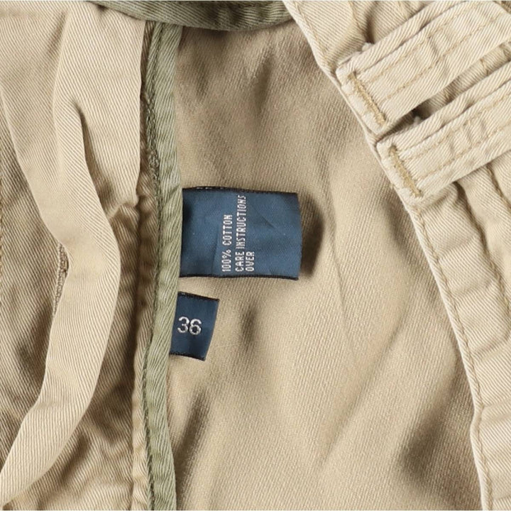 Ralph Lauren POLO by Ralph Lauren cargo shorts, half pants, men's w37 equivalent cotton Beige type Vintage Second Hand