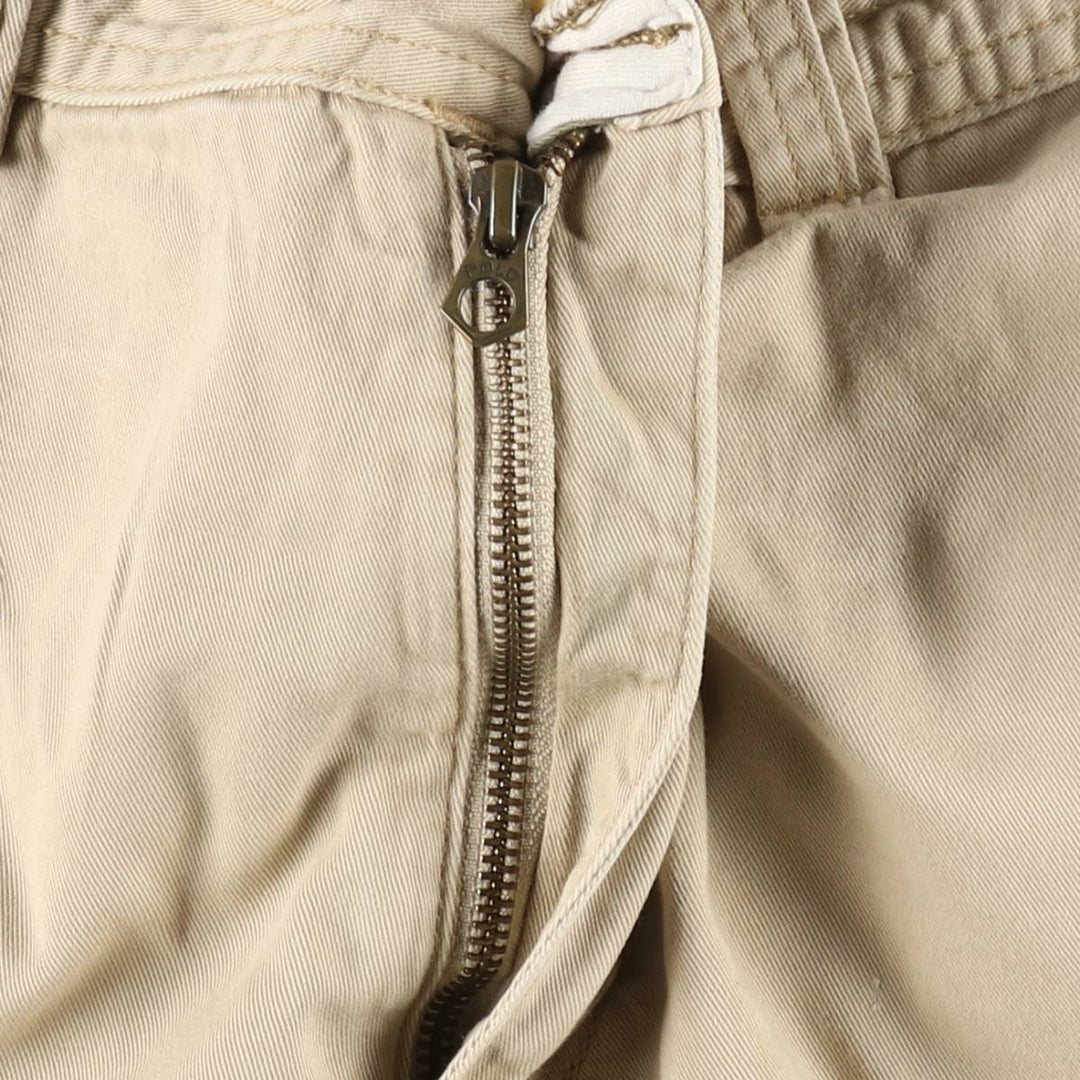 Ralph Lauren POLO by Ralph Lauren cargo shorts, half pants, men's w37 equivalent cotton Beige type Vintage Second Hand
