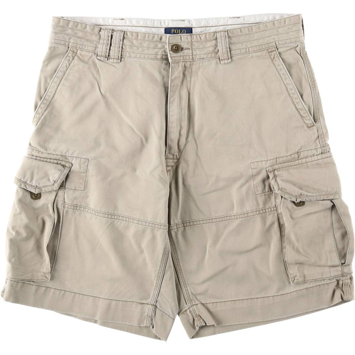 Ralph Lauren POLO by Ralph Lauren cargo shorts, short pants, men's w37 equivalent cotton Beige type Vintage Second Hand