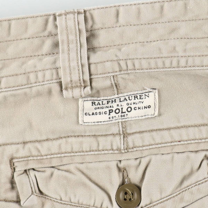 Ralph Lauren POLO by Ralph Lauren cargo shorts, short pants, men's w37 equivalent cotton Beige type Vintage Second Hand