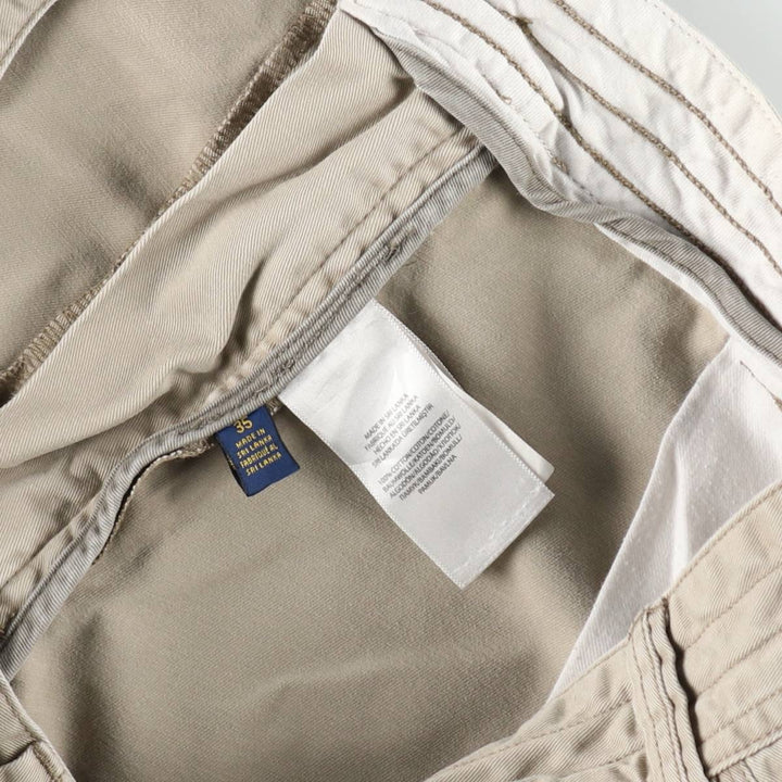 Ralph Lauren POLO by Ralph Lauren cargo shorts, short pants, men's w37 equivalent cotton Beige type Vintage Second Hand
