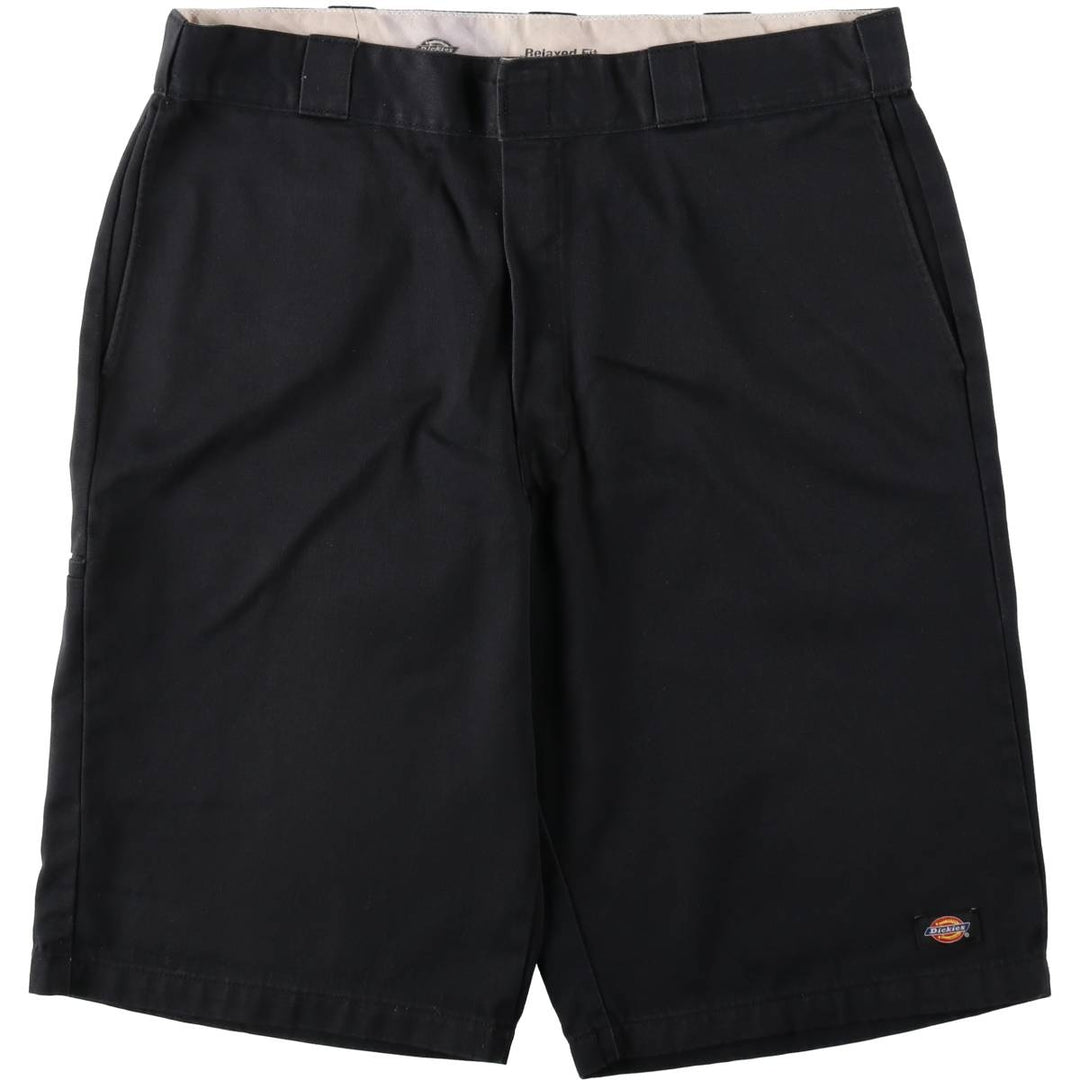 Dickies Relaxed Fit Work Shorts, Half Pants, Men's, W37 equivalent unclear black type Vintage Second Hand