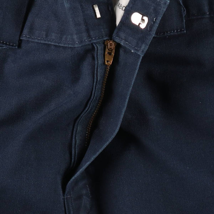 Dickies Relaxed Fit Work Shorts (Men's, equivalent to W38) polyester navy blue type Vintage Second Hand