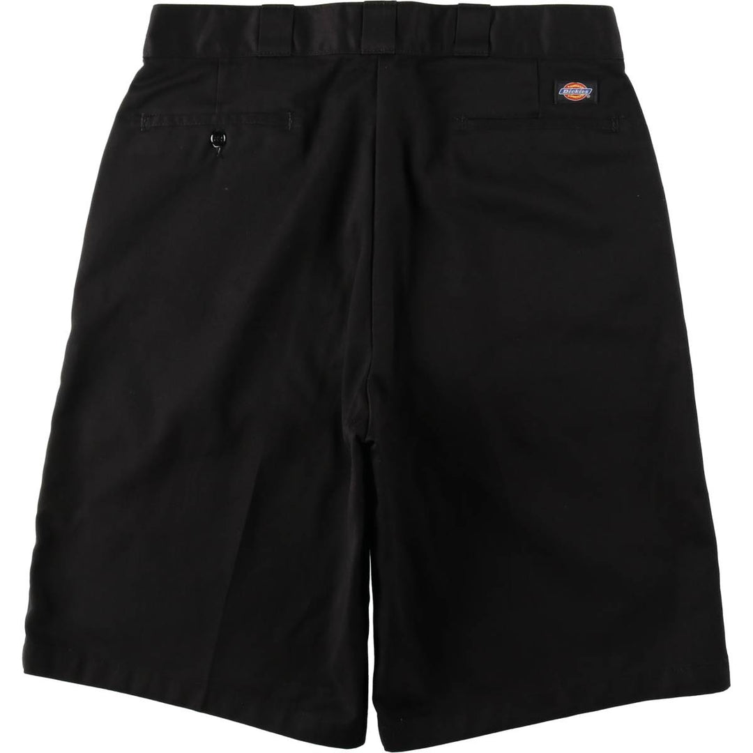 Dickies Work Shorts, Half Pants, Men's, W36 equivalent polyester black type Vintage Second Hand