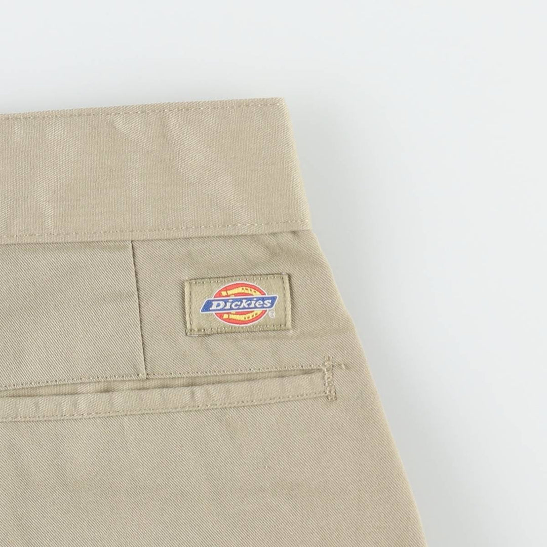 Dickies two-pleat work shorts, men's size W38 (approx.) unclear Beige type Vintage Second Hand