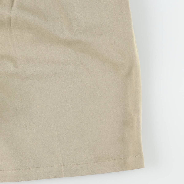 Dickies two-pleat work shorts, men's size W38 (approx.) unclear Beige type Vintage Second Hand