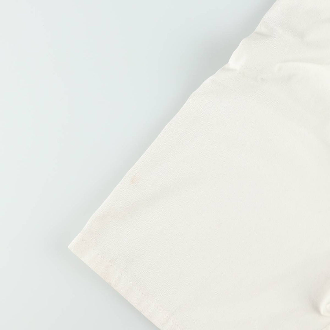 Dickies Work Shorts, Half Pants, Men's, W35 equivalent polyester white type Vintage Second Hand
