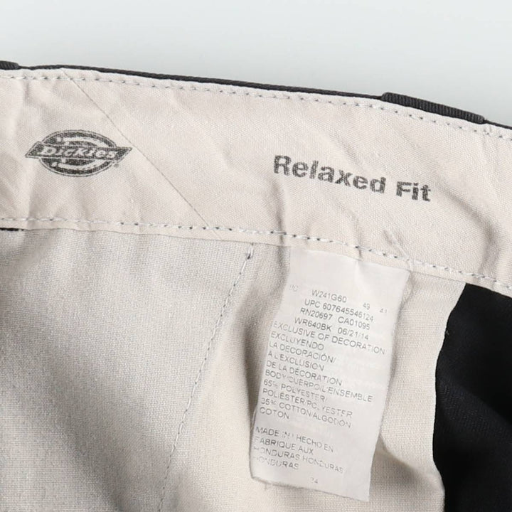 Dickies Relaxed Fit Work Shorts, Half Pants, Men's, W33 equivalent polyester black type Vintage Second Hand