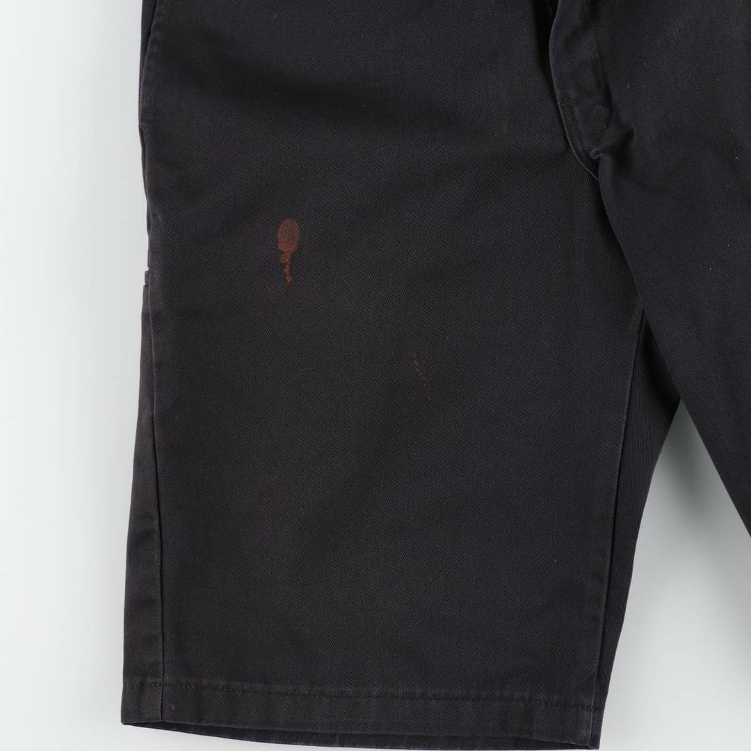 Dickies Relaxed Fit Work Shorts, Half Pants, Men's, W33 equivalent polyester black type Vintage Second Hand