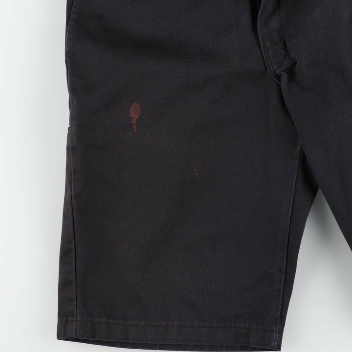 Dickies Relaxed Fit Work Shorts, Half Pants, Men's, W33 equivalent polyester black type Vintage Second Hand