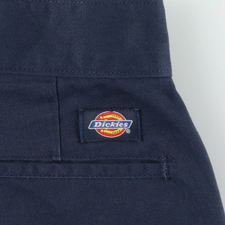 90'S Dickies Work Shorts, Made in USA, Men's, Size W36, Vintage polyester navy blue type Vintage Second Hand