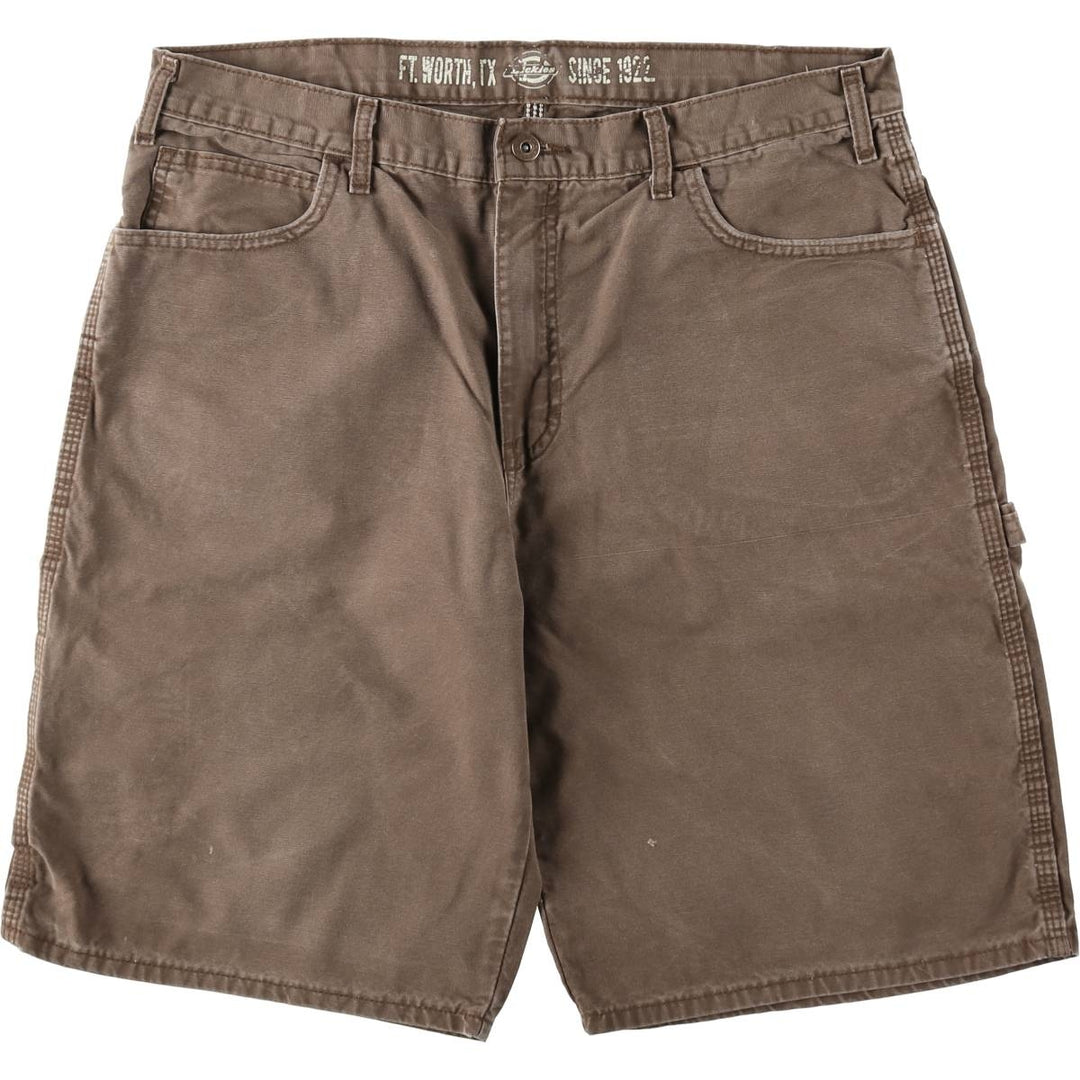 Dickies Relaxed Duck Painter Shorts, Men's, Size W36 cotton brown type Vintage Second Hand