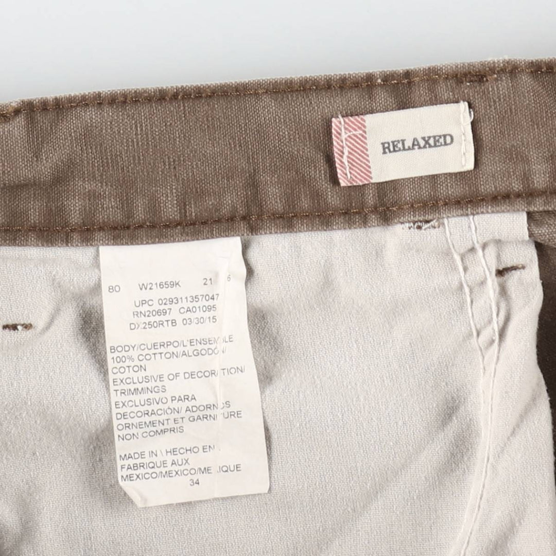 Dickies Relaxed Duck Painter Shorts, Men's, Size W36 cotton brown type Vintage Second Hand
