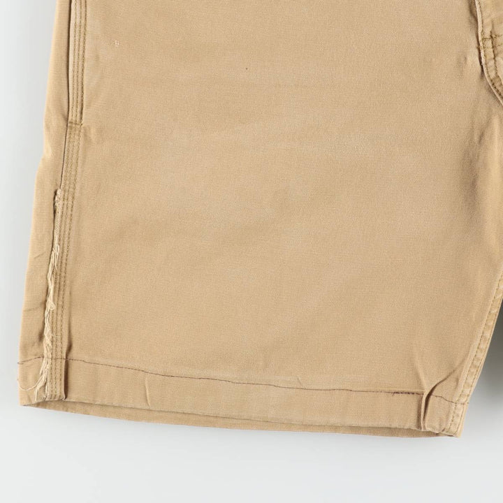 Carhartt Relaxed Fit Duck Painter Shorts, Men's W37 cotton Beige type Vintage Second Hand