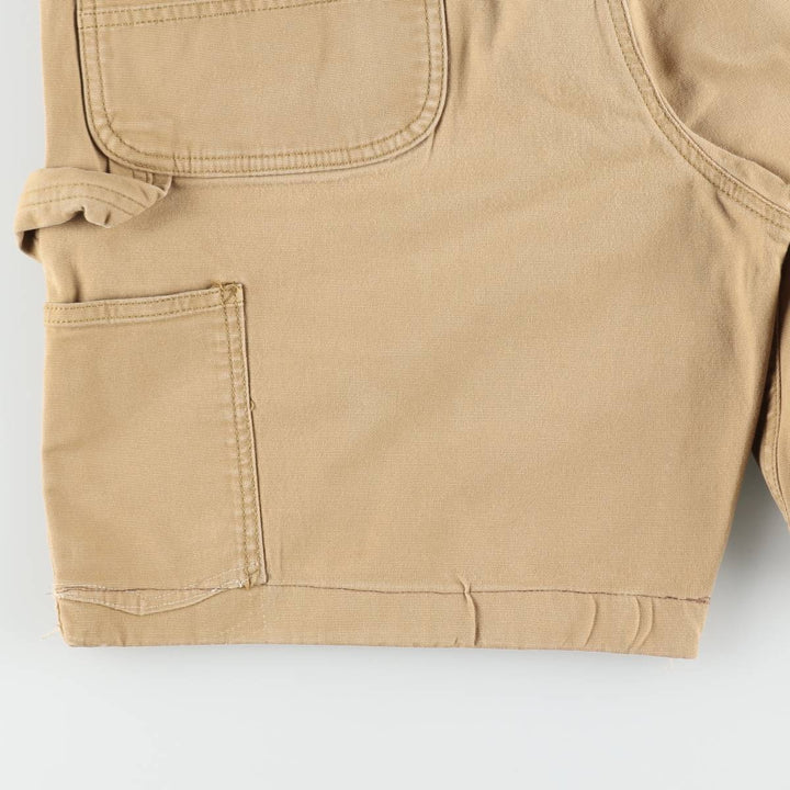 Carhartt Relaxed Fit Duck Painter Shorts, Men's W37 cotton Beige type Vintage Second Hand