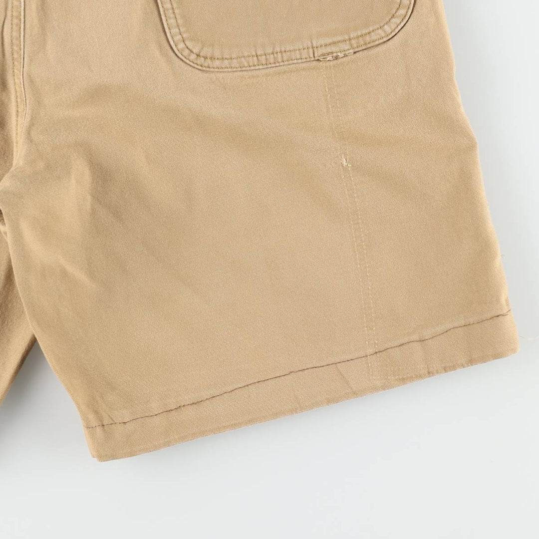 Carhartt Relaxed Fit Duck Painter Shorts, Men's W37 cotton Beige type Vintage Second Hand