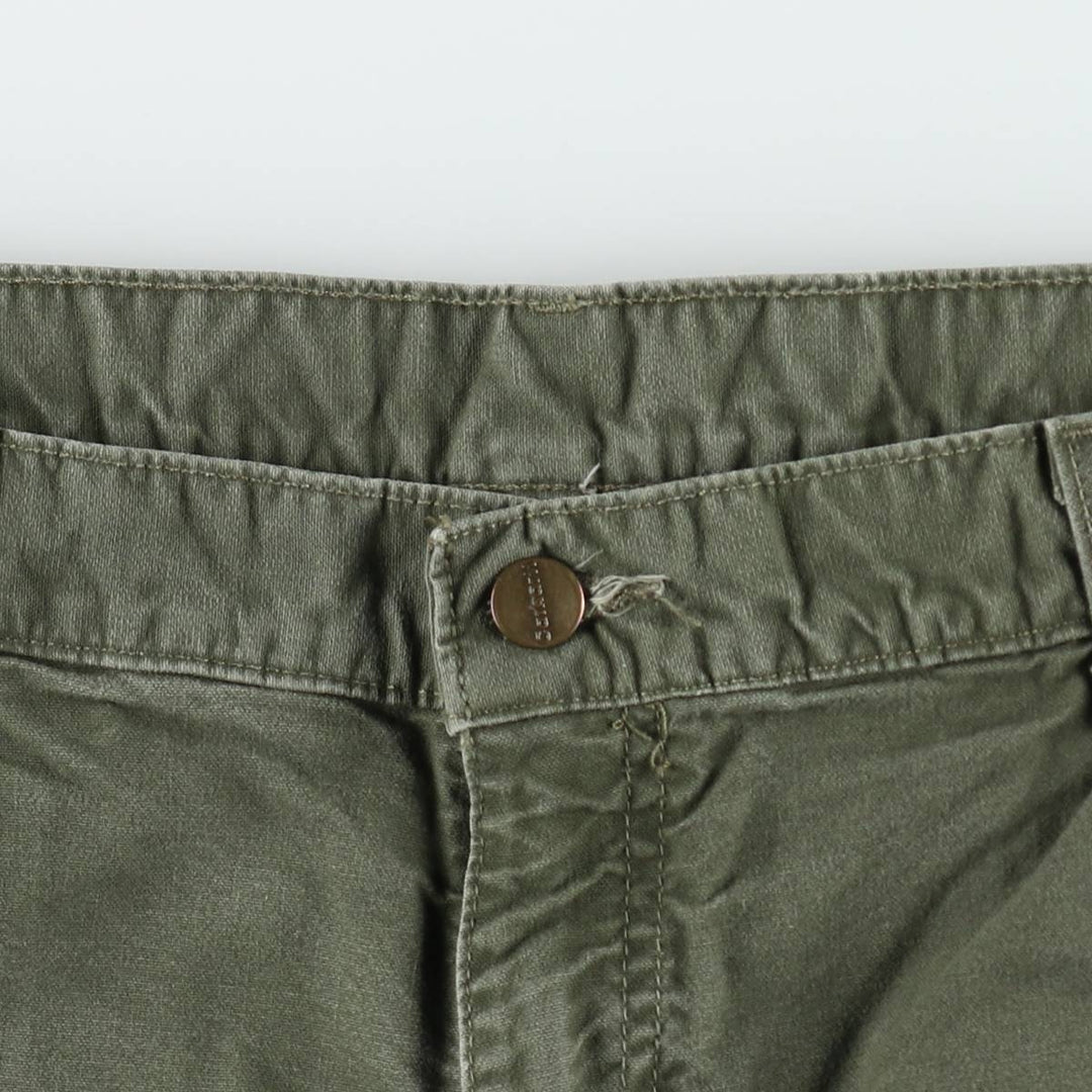 00'S Carhartt Duck Painter Shorts, Men's W36 cotton Khaki type Vintage Second Hand