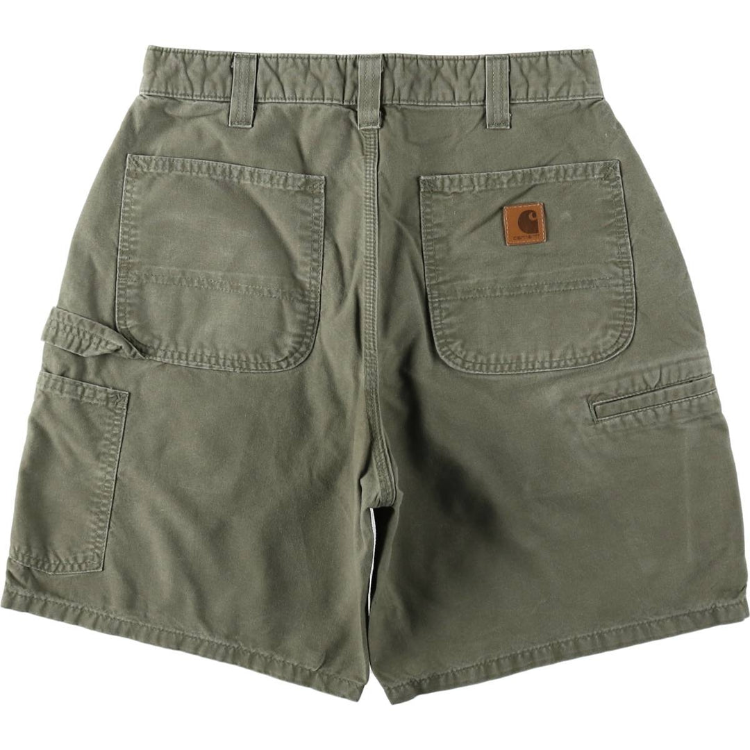 Carhartt Original Fit Duck Painter Shorts, Men's Size W30 cotton Khaki type Vintage Second Hand