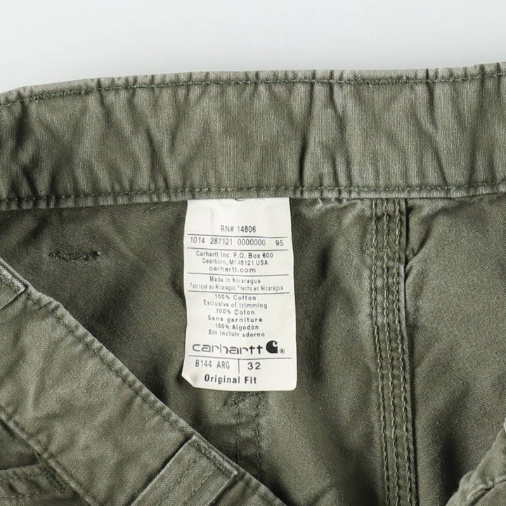 Carhartt Original Fit Duck Painter Shorts, Men's Size W30 cotton Khaki type Vintage Second Hand