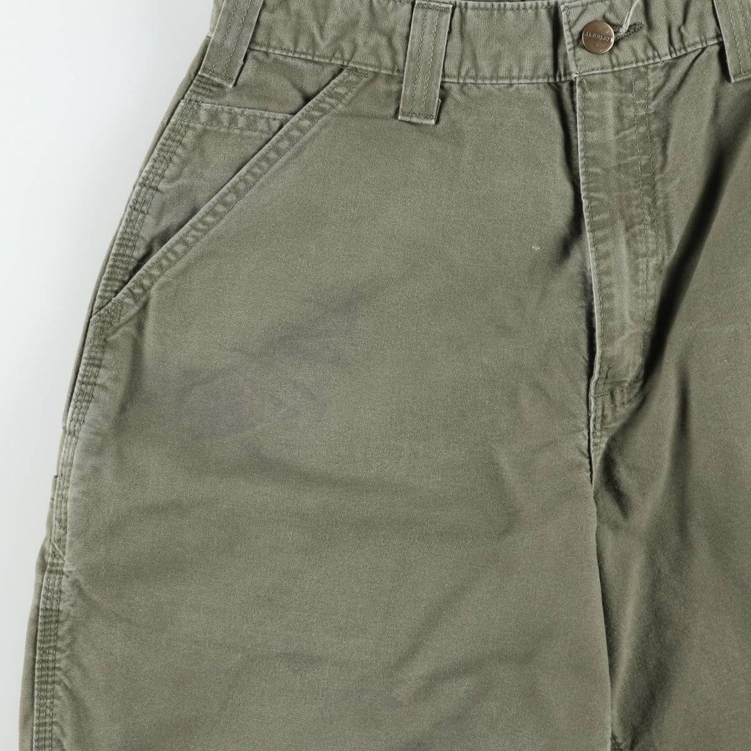 Carhartt Original Fit Duck Painter Shorts, Men's Size W30 cotton Khaki type Vintage Second Hand