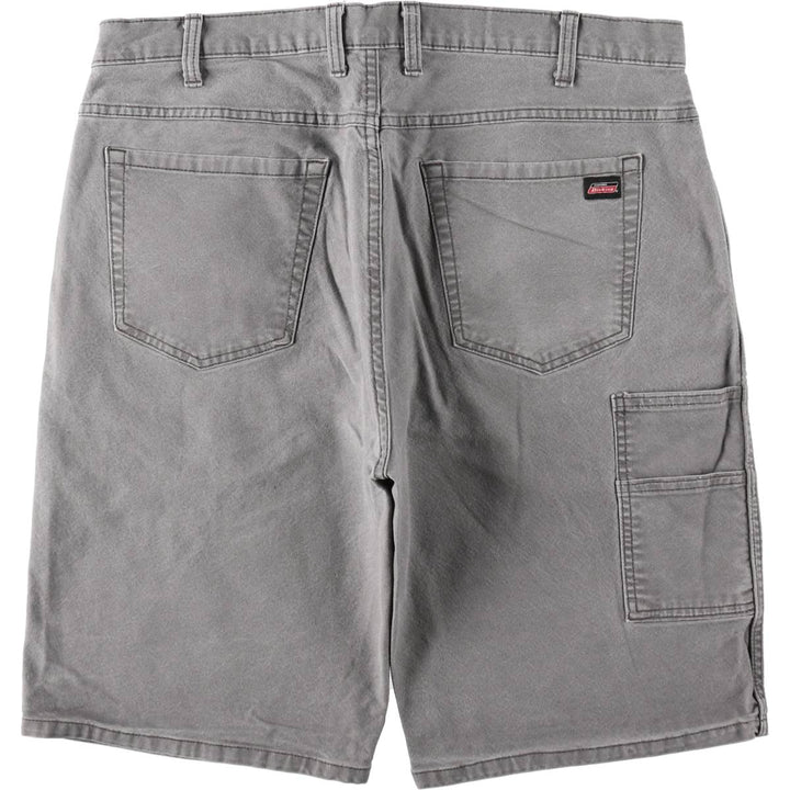 Dickies denim shorts, men's size W37 (approx.) cotton gray type Vintage Second Hand