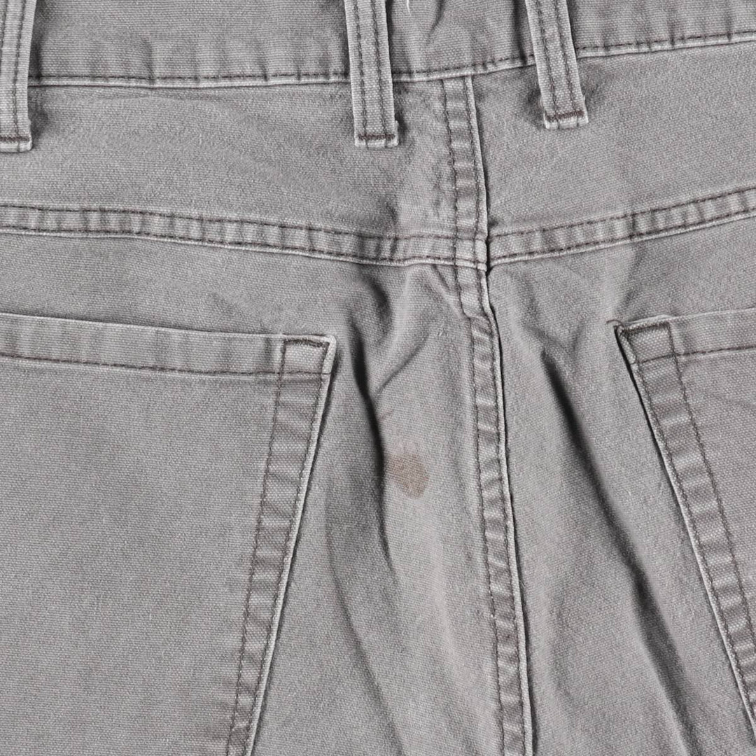 Dickies denim shorts, men's size W37 (approx.) cotton gray type Vintage Second Hand