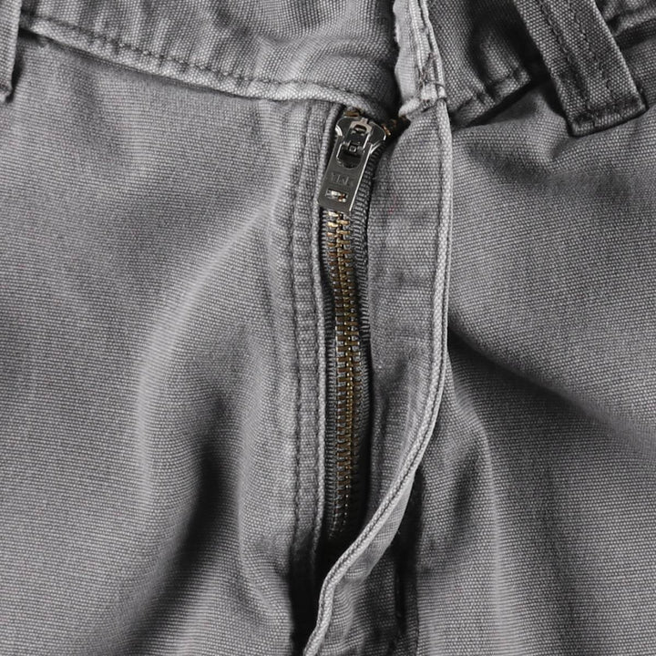 Carhartt Duck Work Shorts, Short Pants, Men's, W36 cotton gray type Vintage Second Hand
