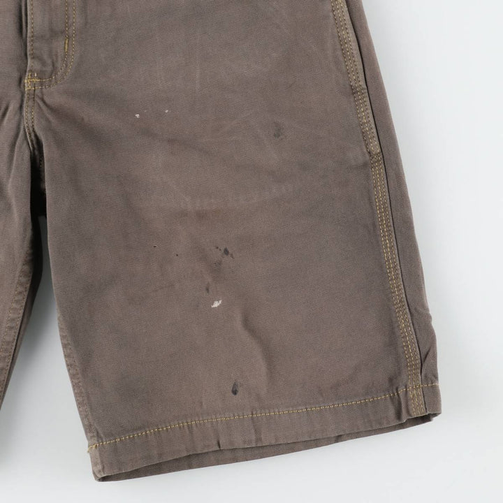 Carhartt Relaxed Fit Duck Work Shorts, Short Pants, Men's, W32 equivalent cotton brown type Vintage Second Hand
