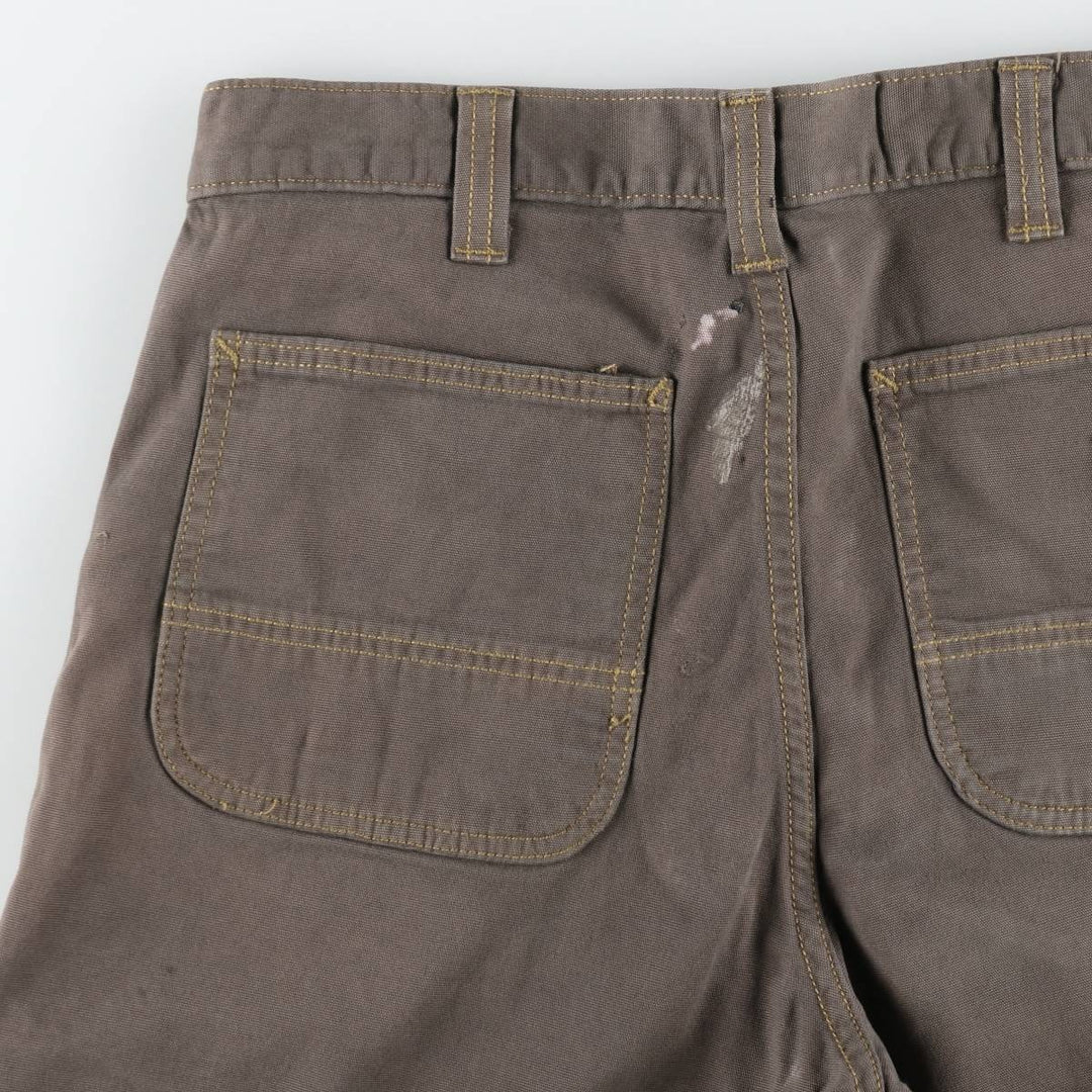 Carhartt Relaxed Fit Duck Work Shorts, Short Pants, Men's, W32 equivalent cotton brown type Vintage Second Hand