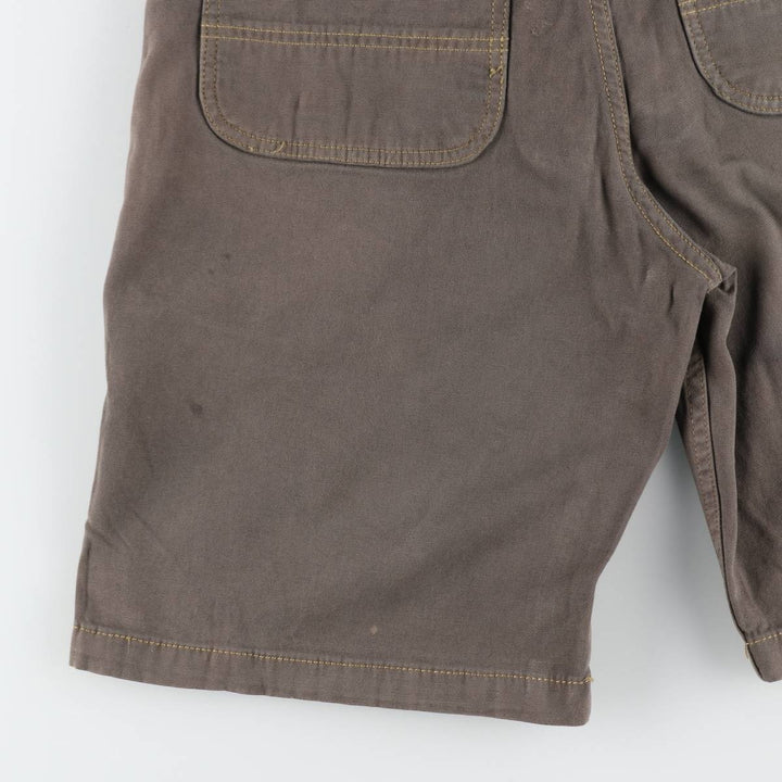 Carhartt Relaxed Fit Duck Work Shorts, Short Pants, Men's, W32 equivalent cotton brown type Vintage Second Hand