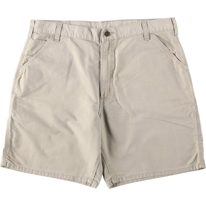 Carhartt Duck Painter Shorts, Shorts, Men's, W37 equivalent unclear Beige type Vintage Second Hand