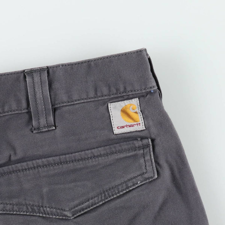 Carhartt Relaxed Fit Duck Cargo Shorts, Men's, W36 unclear Charcoal Vintage Second Hand