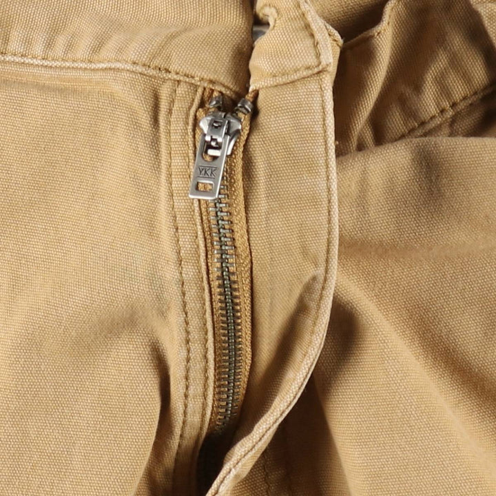 Carhartt Relaxed Fit Duck Canvas Painter Shorts (Men's W38 equivalent) cotton Beige type Vintage Second Hand